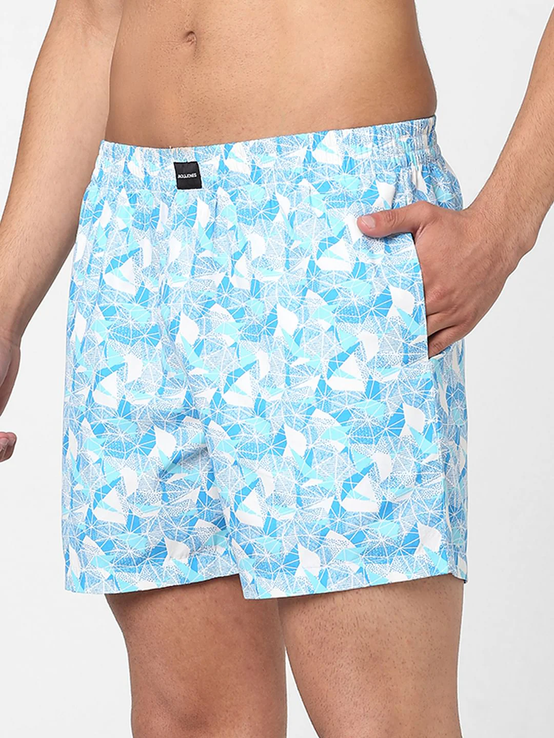 Blue Printed Boxers - Image 4