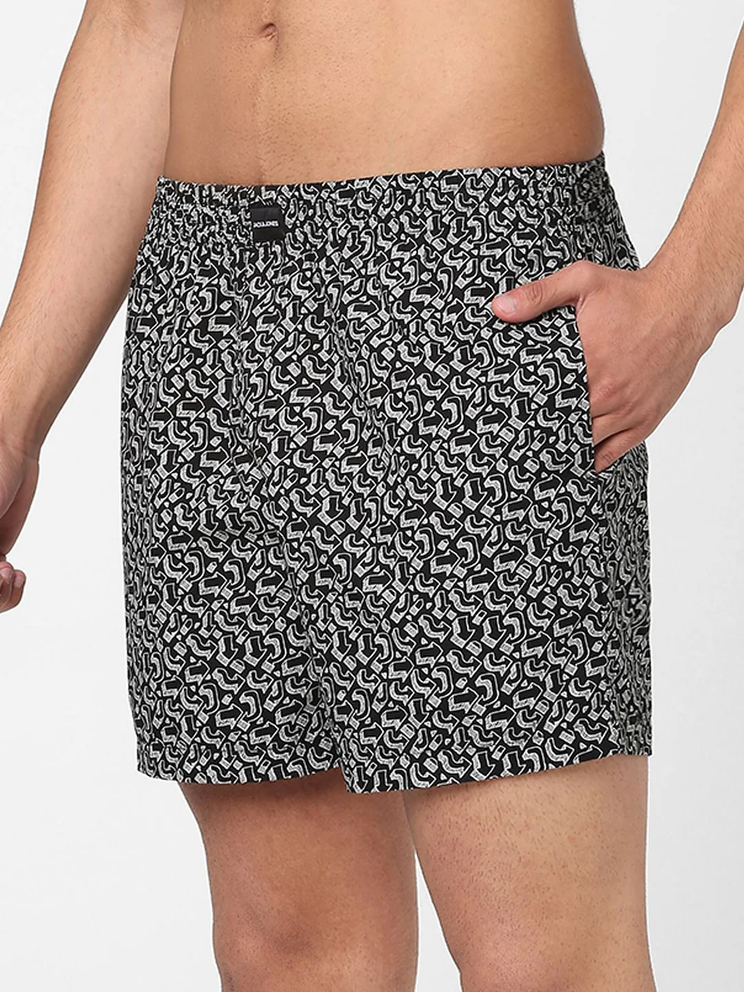 Black Arrow Printed Boxers - Image 4