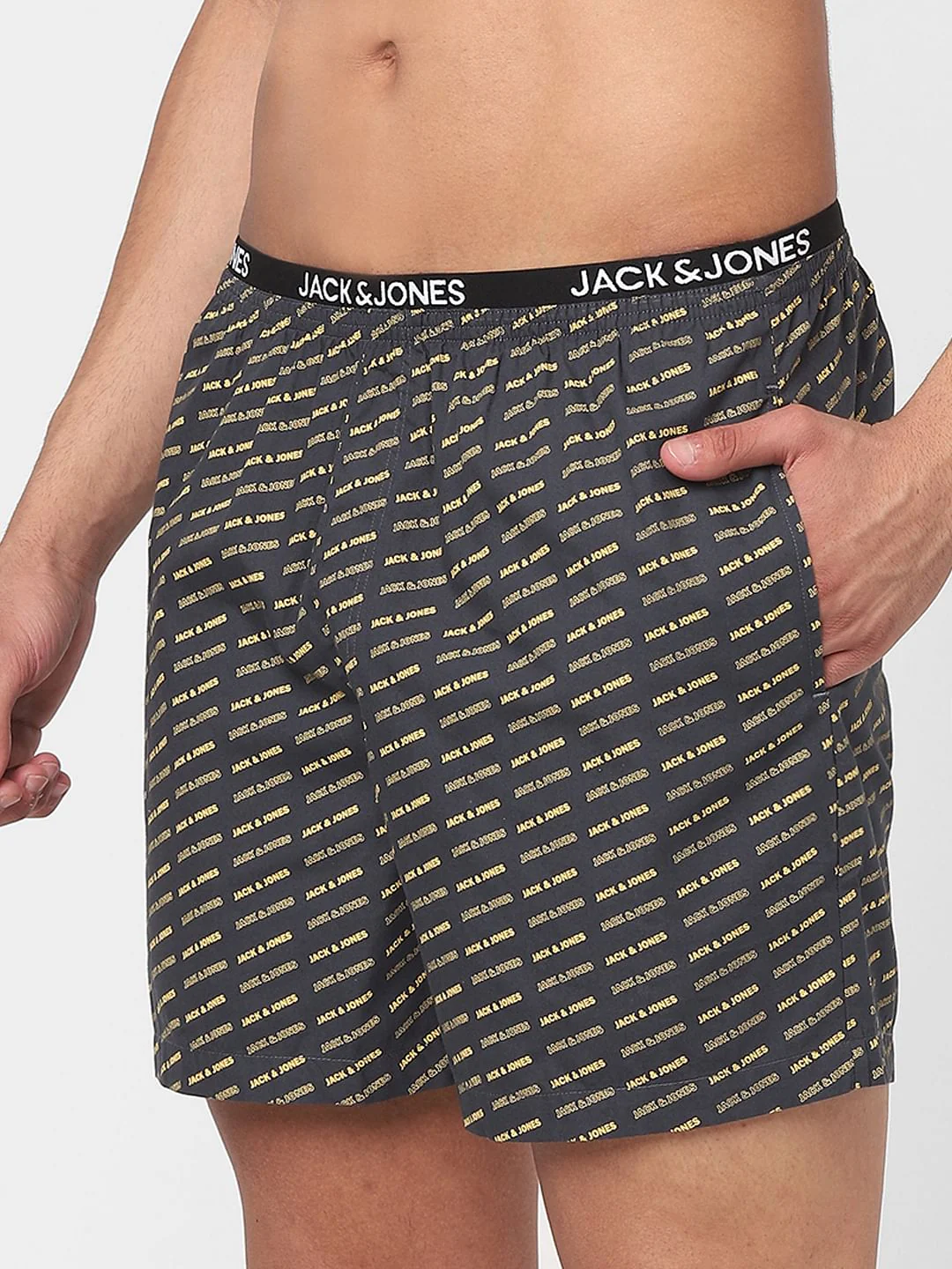 Blue Logo Print Boxers - Image 4