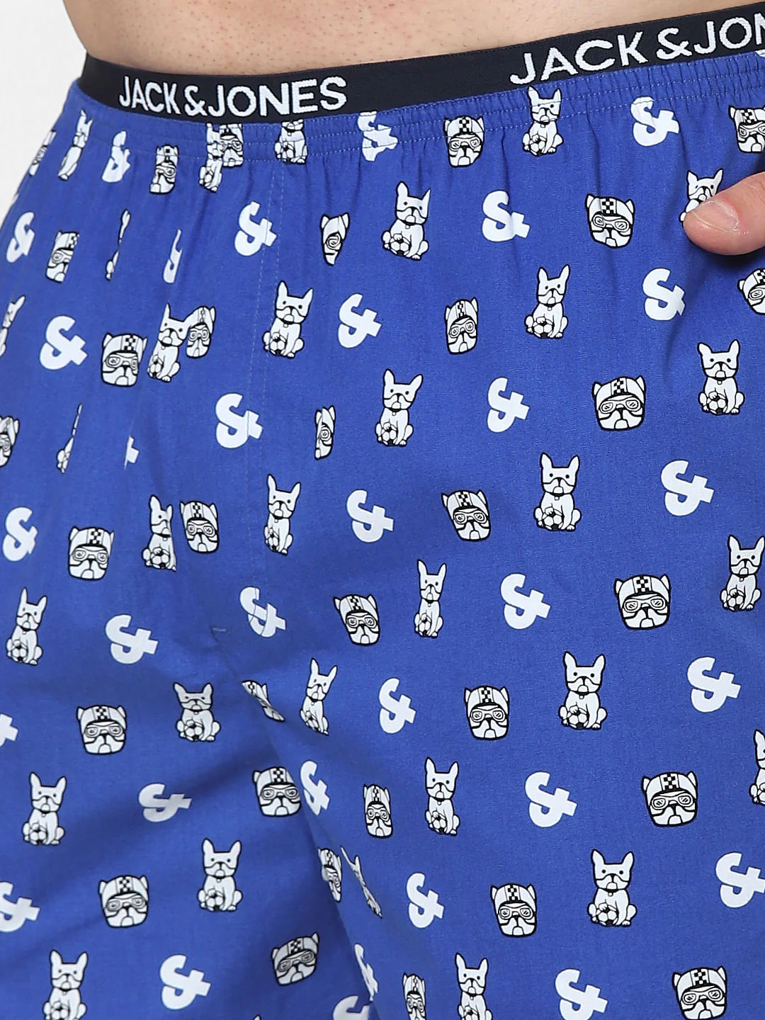Blue Printed Boxers - Image 4
