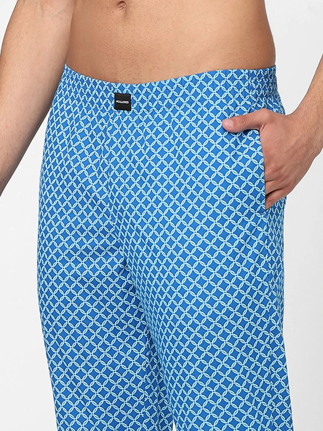 Blue Printed Pyjamas - Image 4