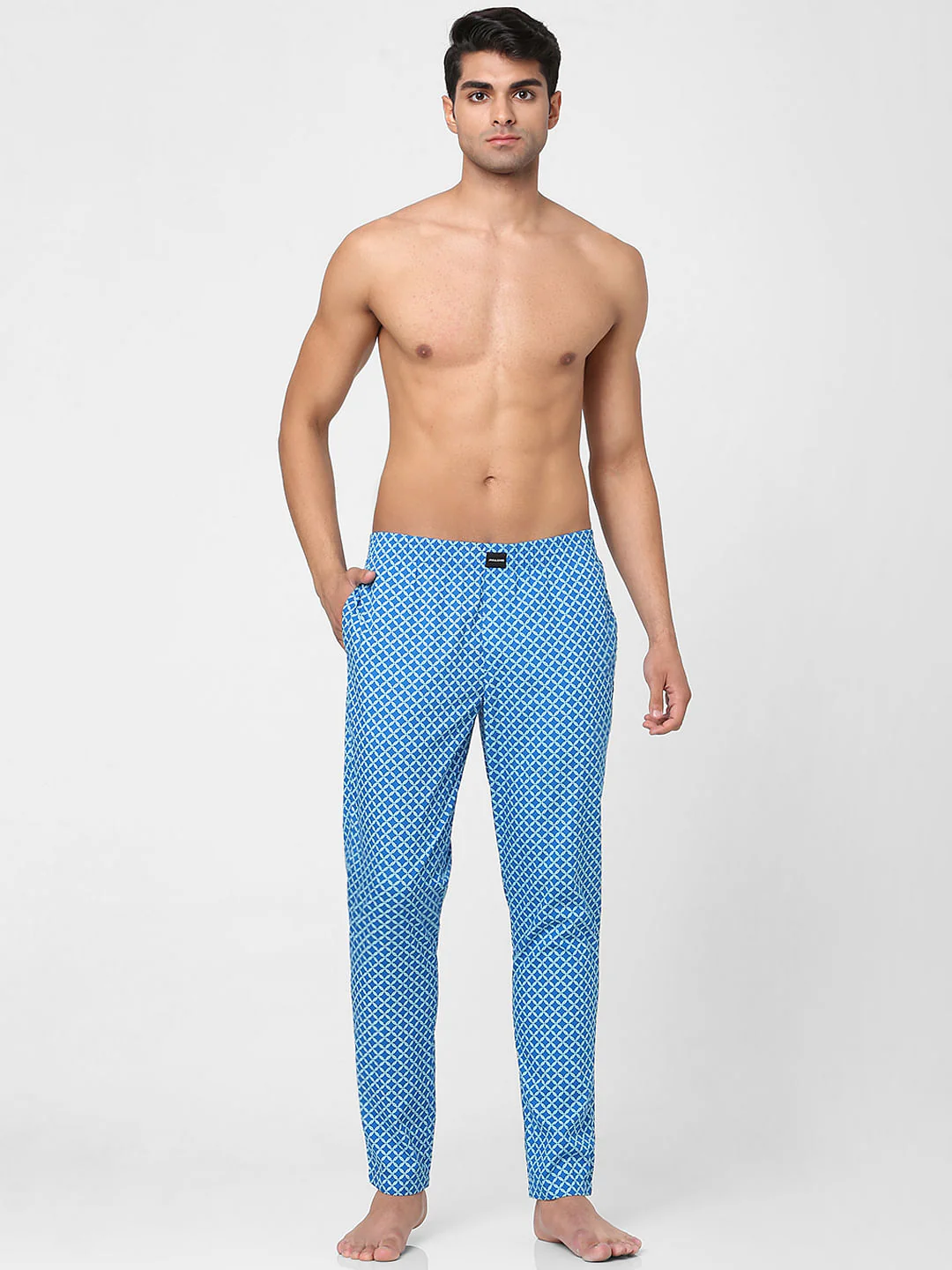 Blue Printed Pyjamas - Image 5