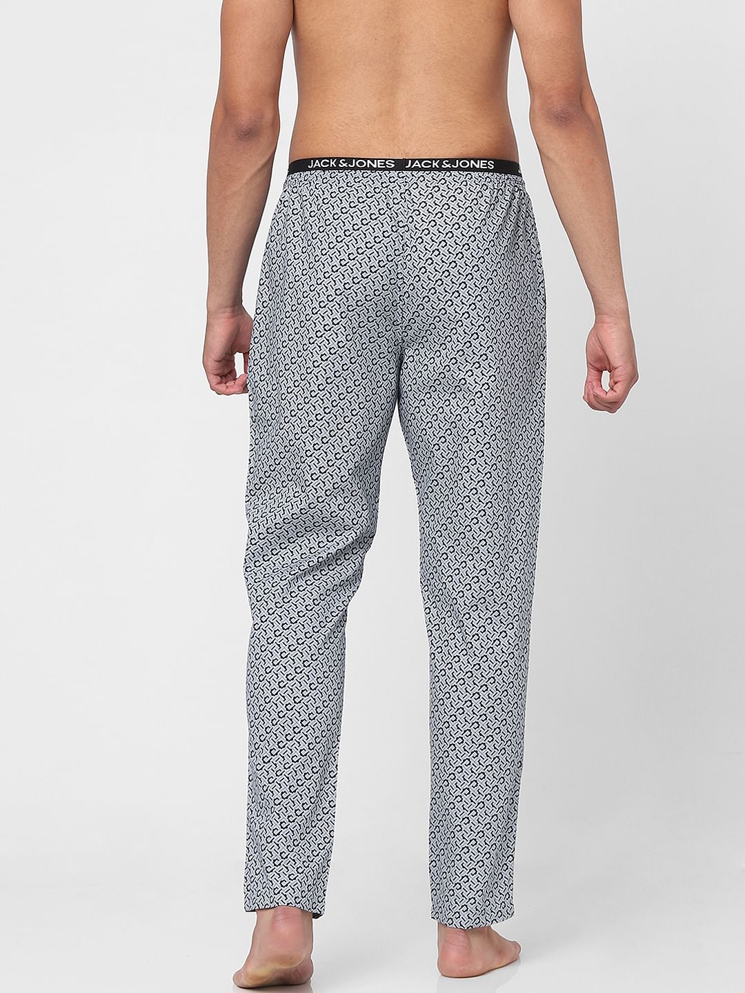 Grey Printed Camo Pyjamas - Image 3
