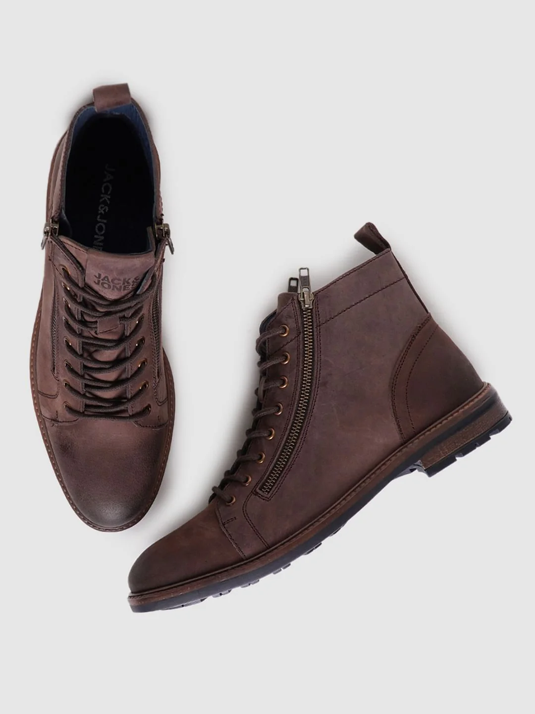 Brown Leather Boots - Image 8