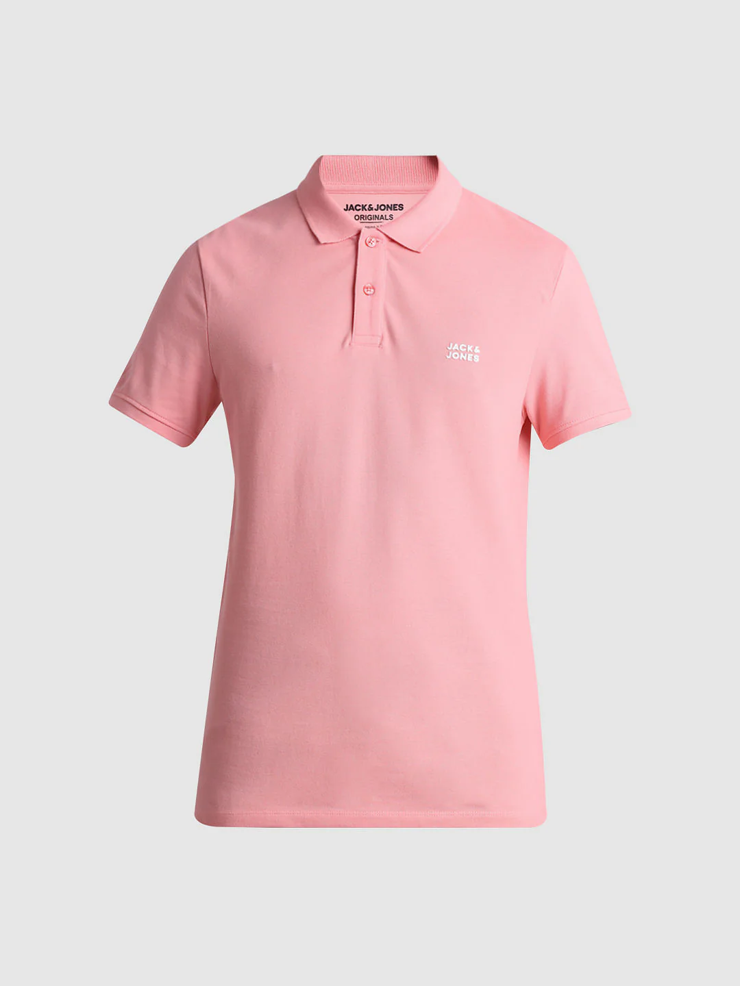 Pink Cotton Polo T-shirt - Image 7