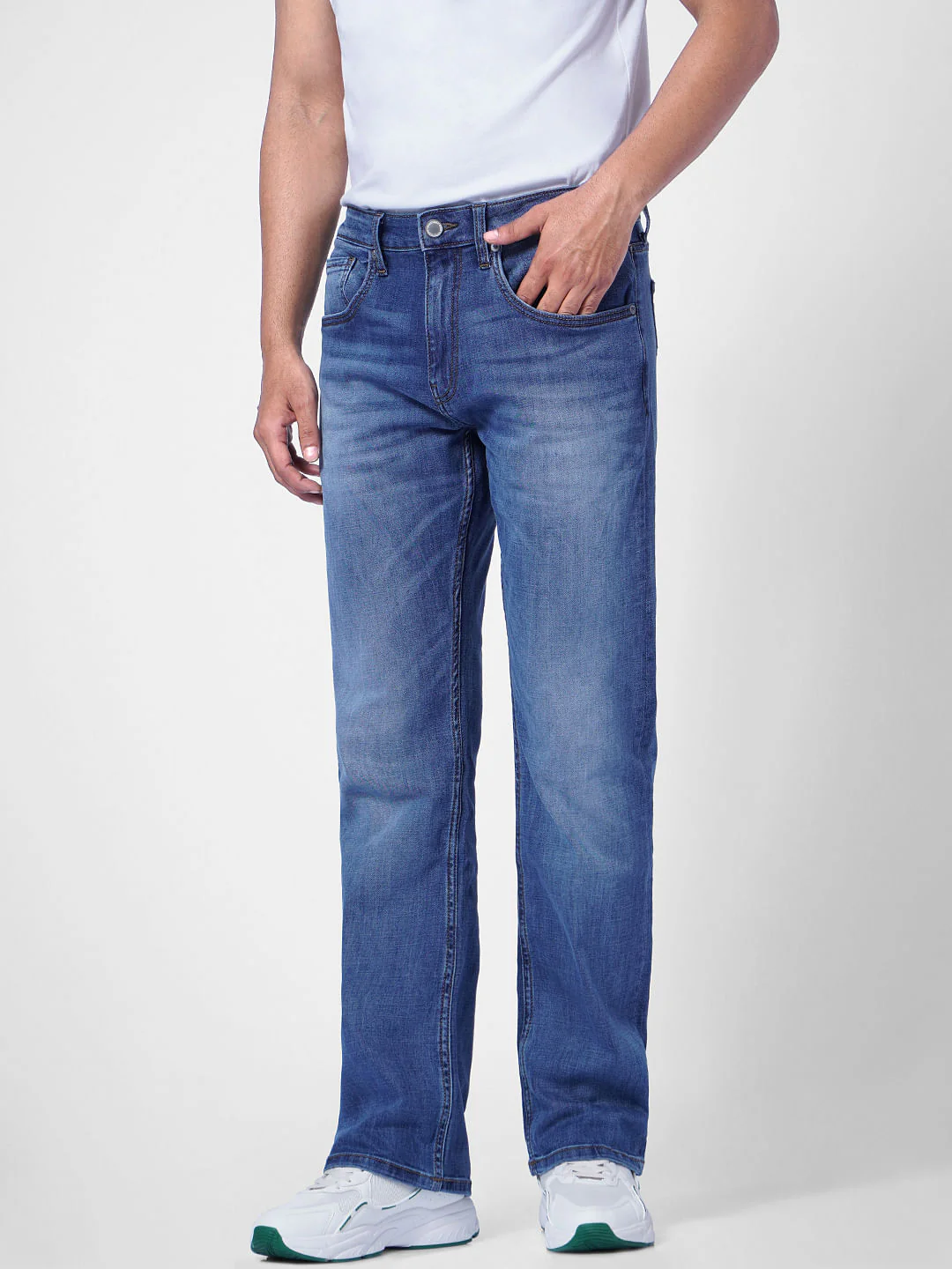 Blue High Rise Ray Bootcut Jeans - Image 2