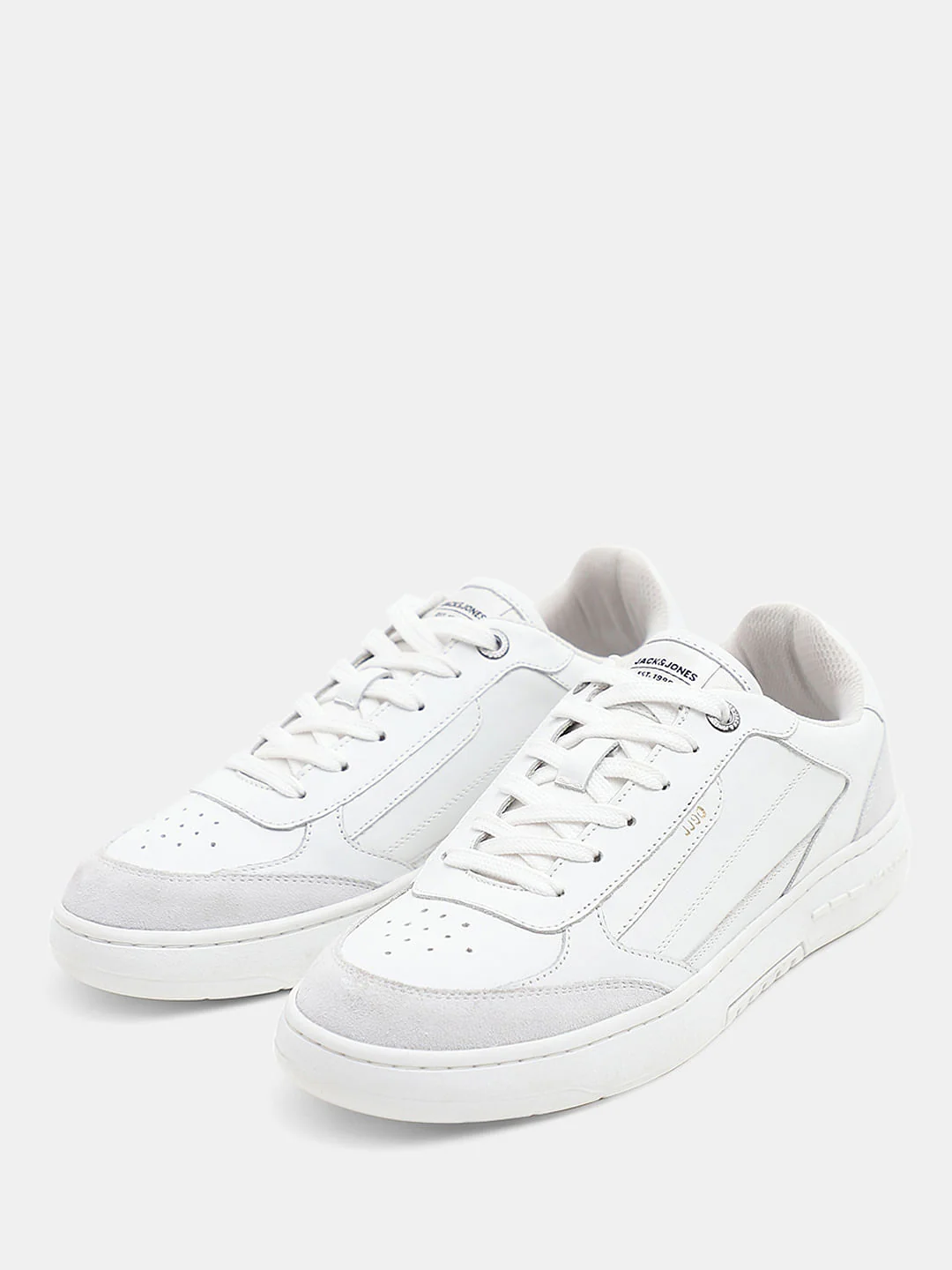 White Leather Sneakers - Image 5