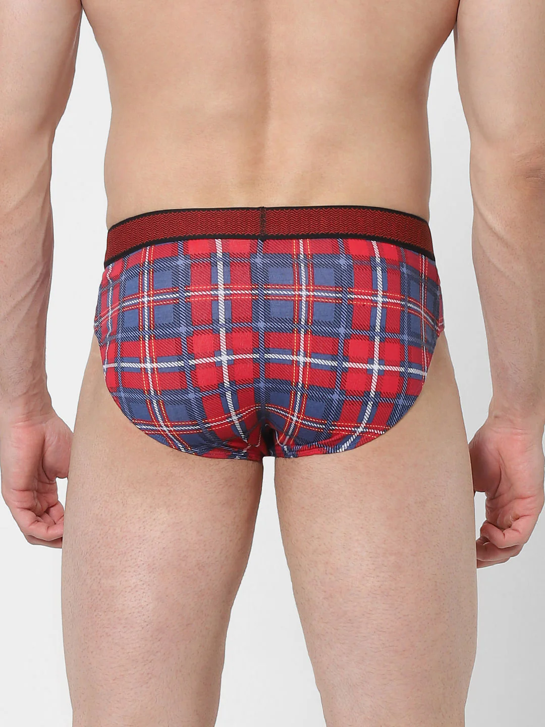 Red Check Briefs - Image 3