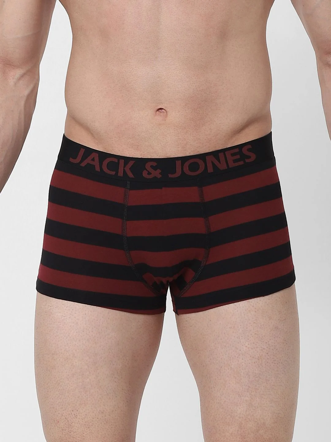 Red Striped Brazilian Trunks