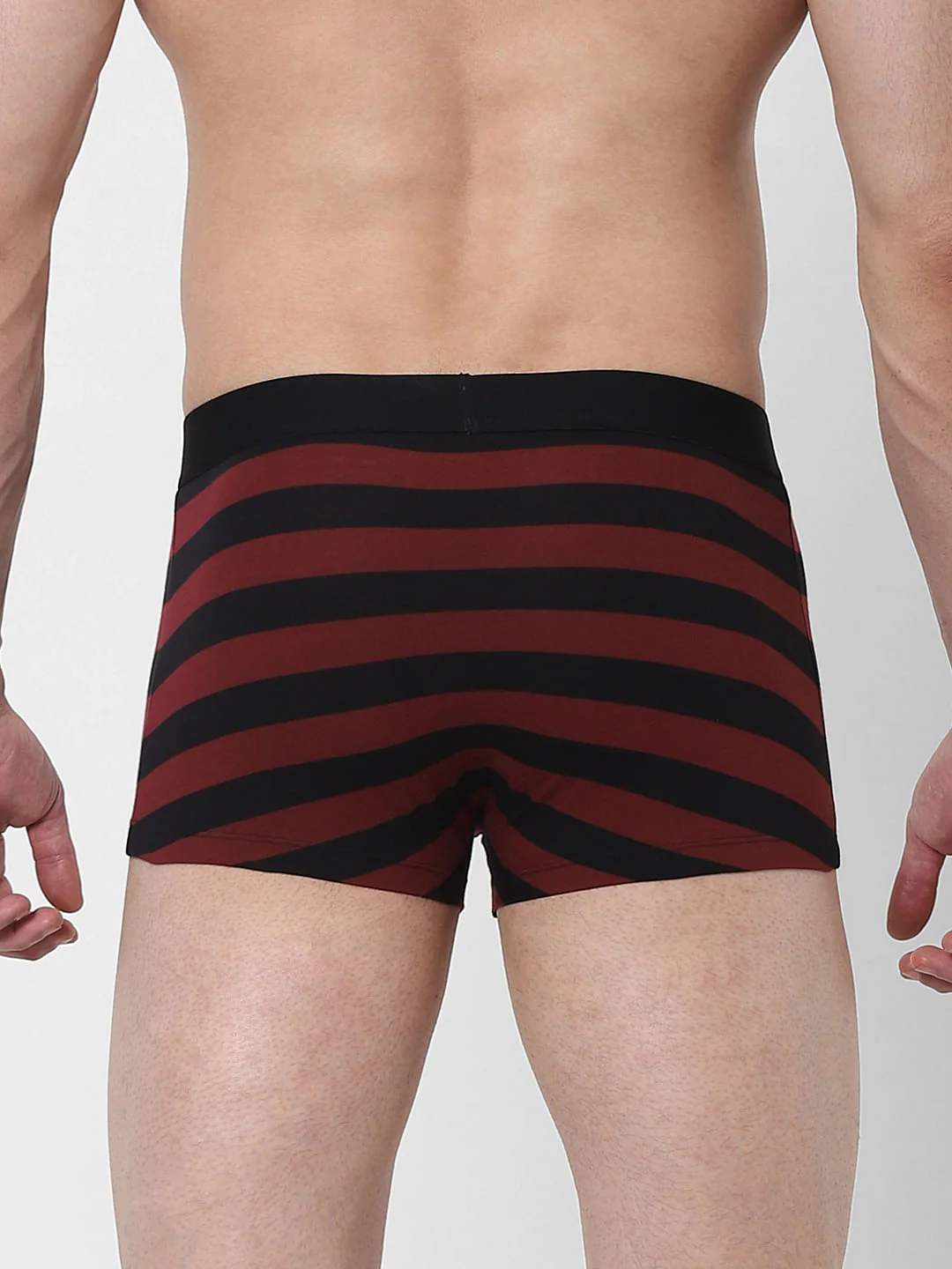 Red Striped Brazilian Trunks - Image 3