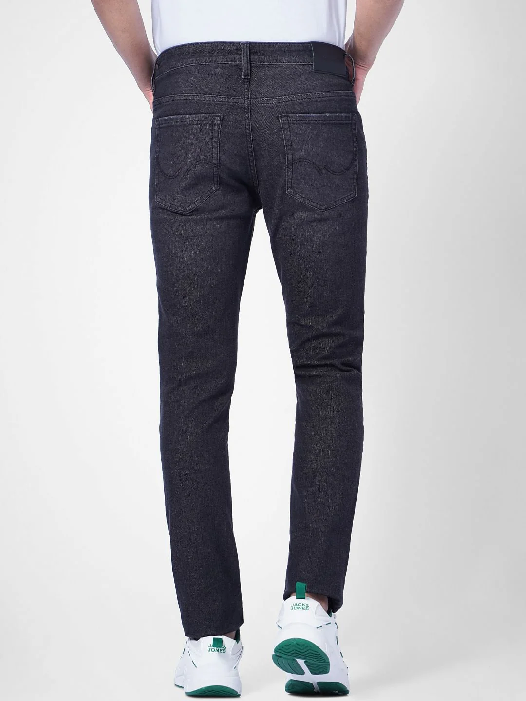 Black Low Rise Ben Skinny Jeans - Image 4