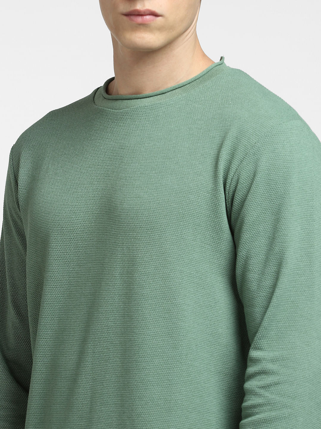Green Crew Neck T-shirt - Image 5