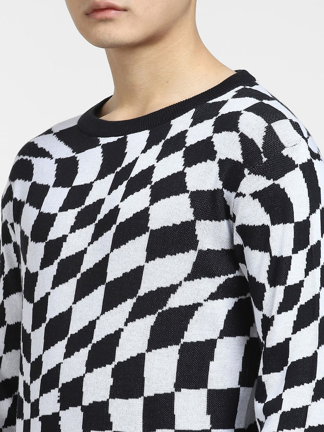 Black Monochrome Pullover - Image 5