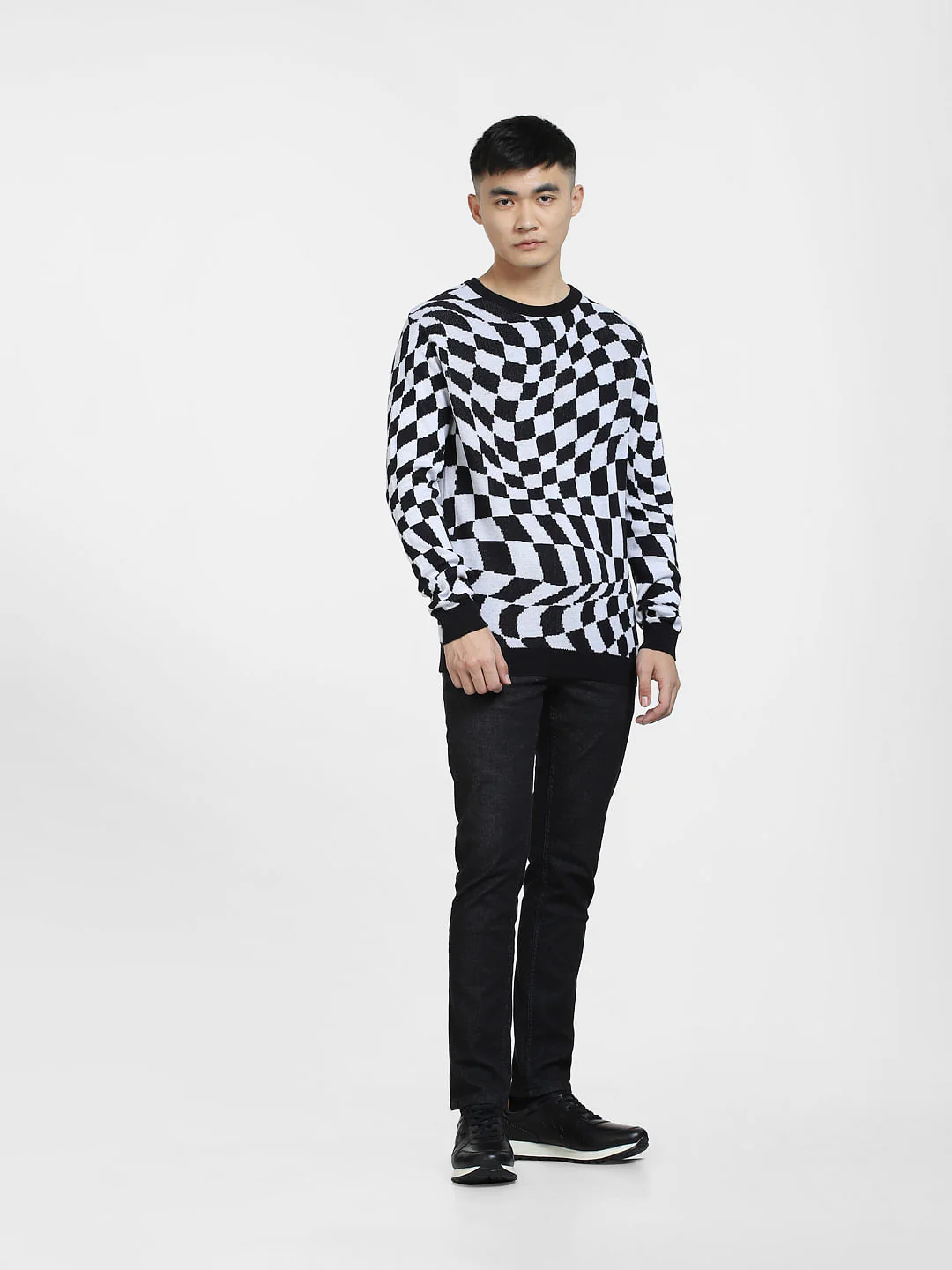 Black Monochrome Pullover - Image 6