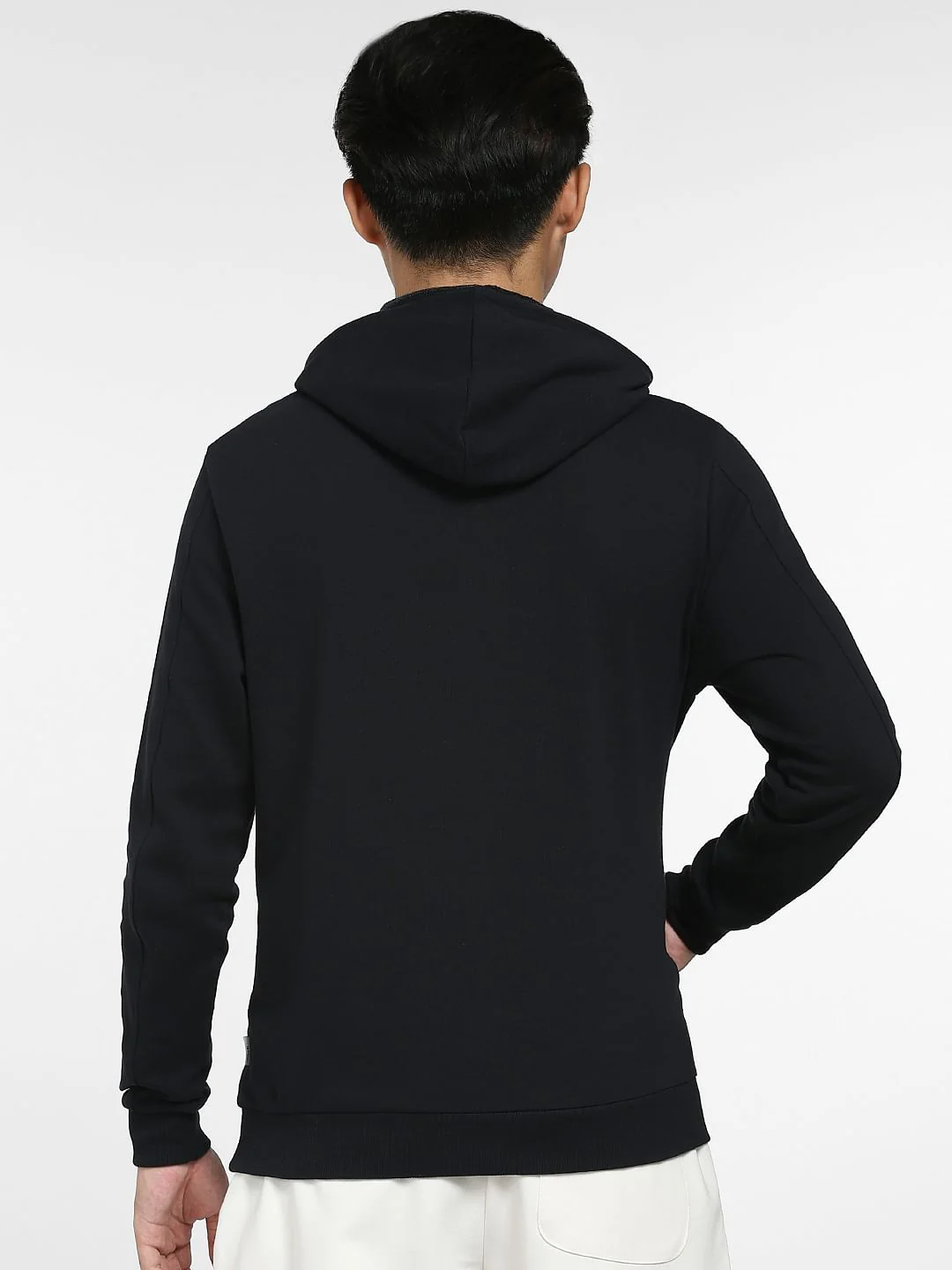 Black High Neck Sweatshirt - Image 4