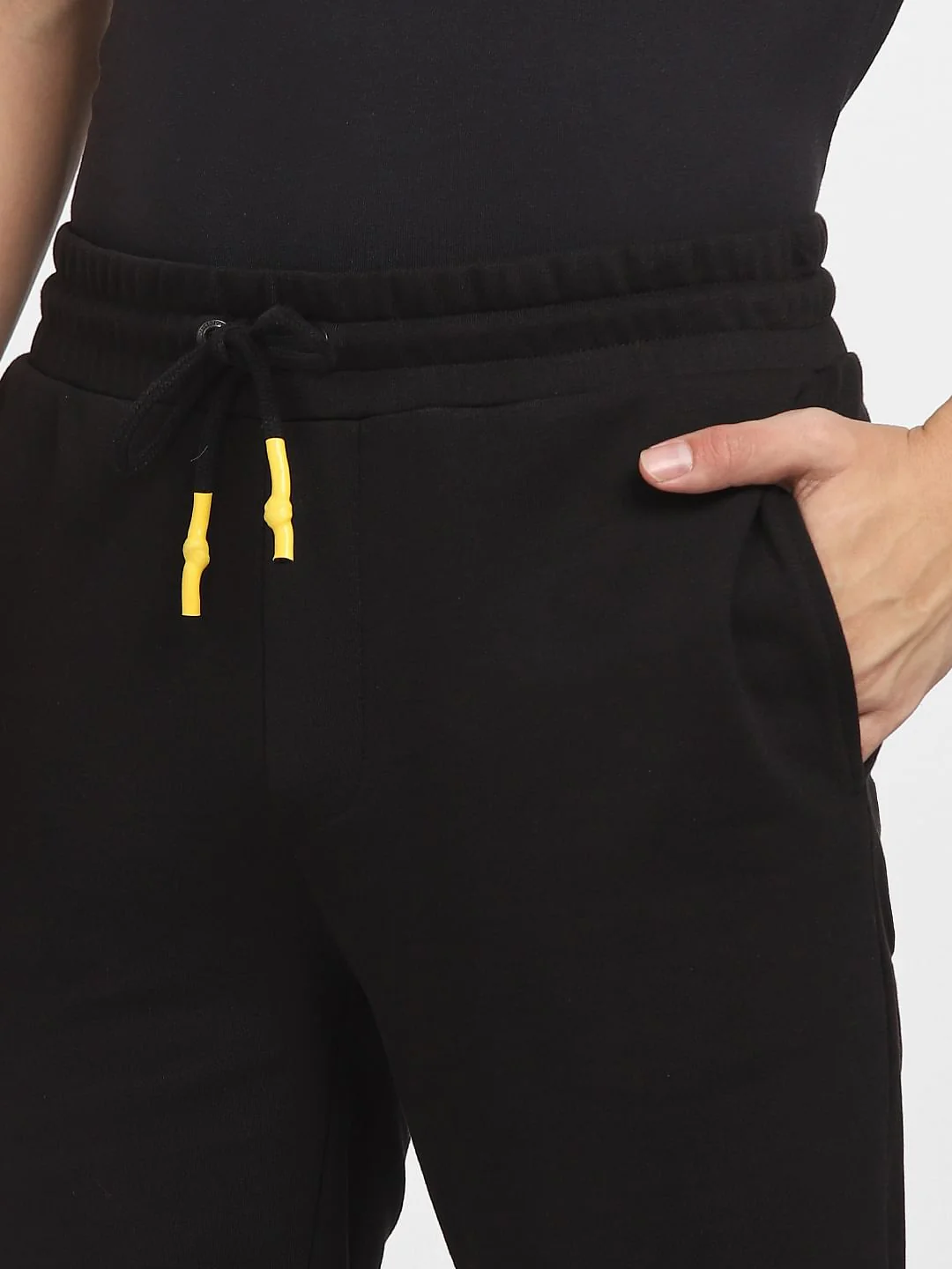Minion Black Mid Rise Printed Shorts - Image 5
