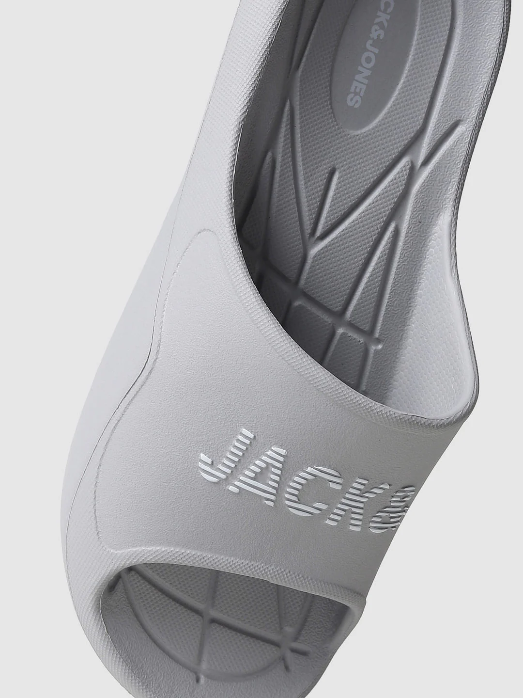 Grey Logo Print Sliders - Image 10