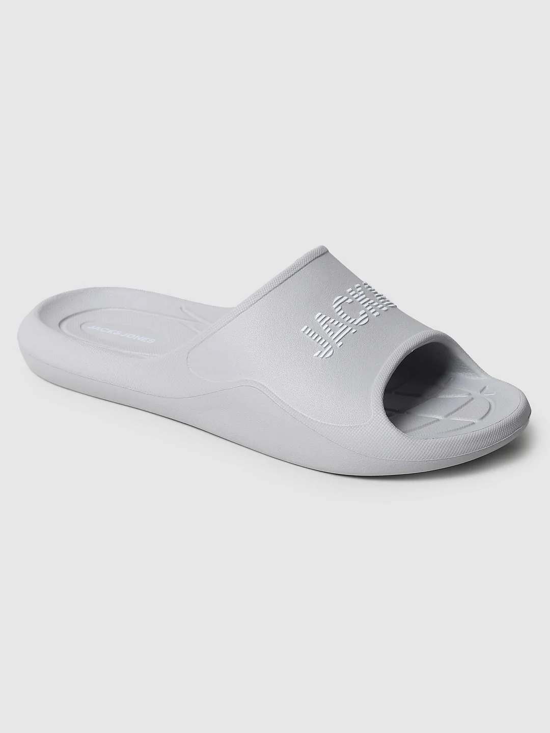 Grey Logo Print Sliders - Image 3
