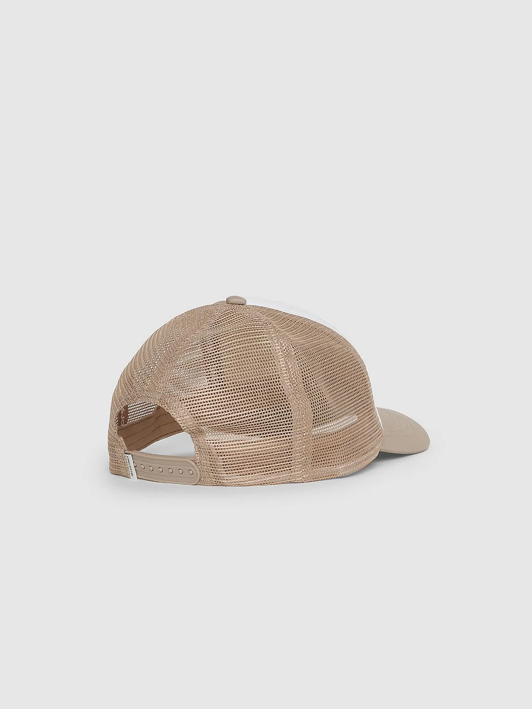 White Logo Print Trucker Cap - Image 6