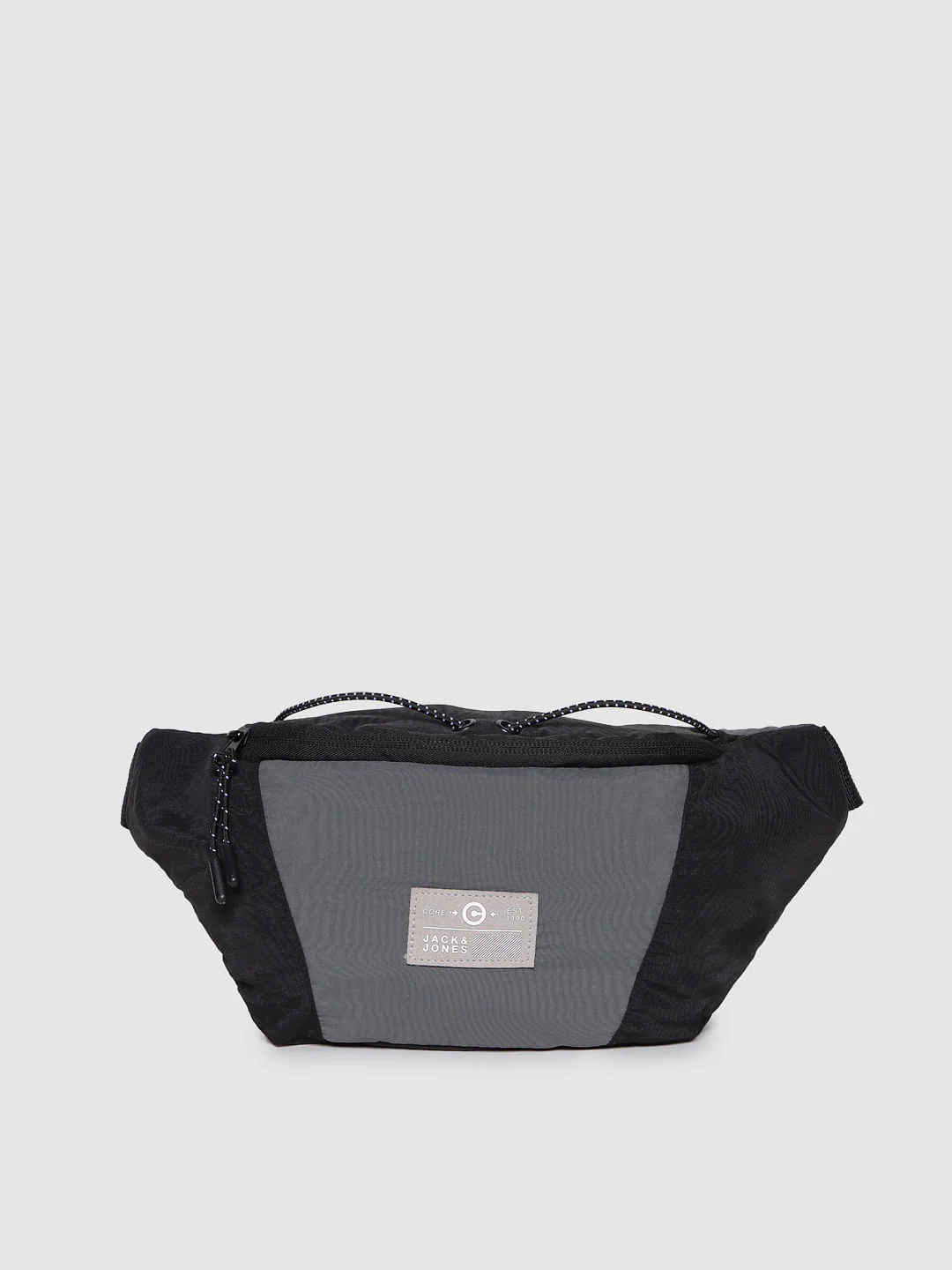 Black Logo Print Fanny Pack - Image 3