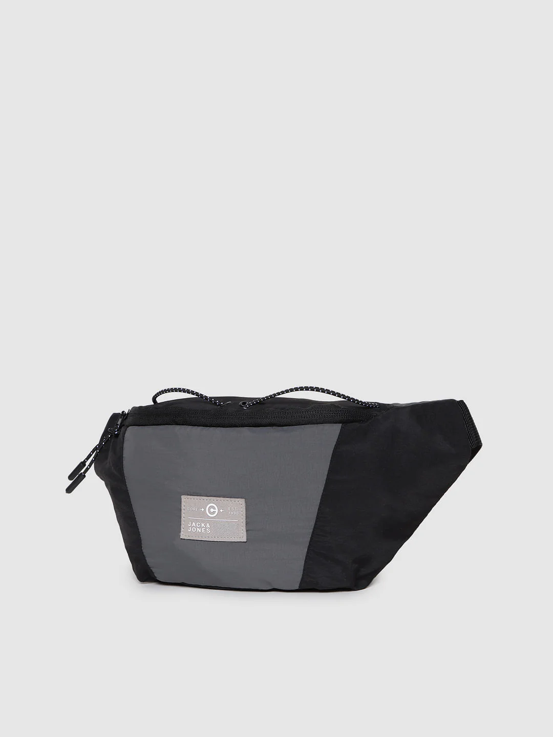 Black Logo Print Fanny Pack - Image 4