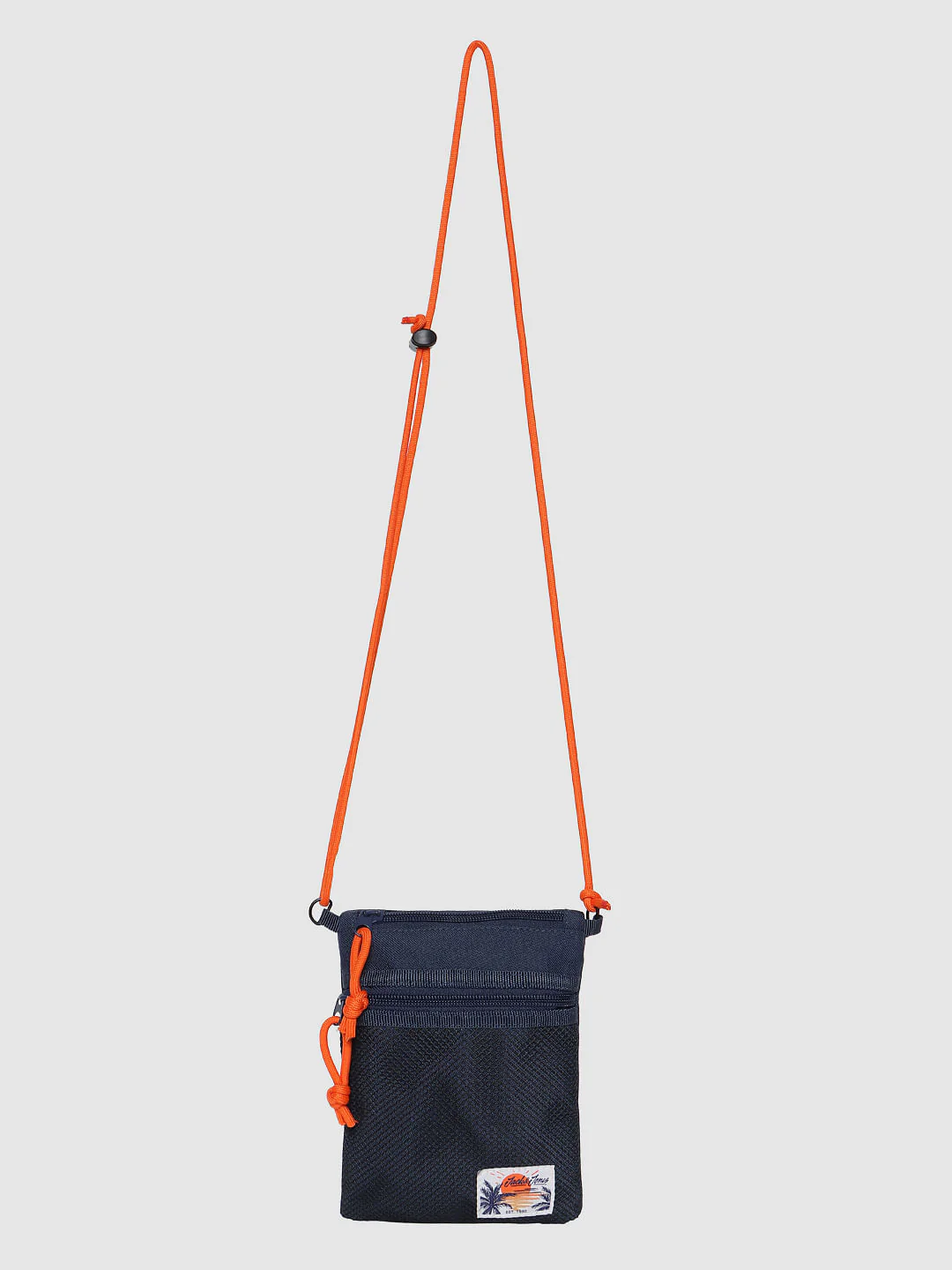 Navy Blue Mesh Sling Bag - Image 3
