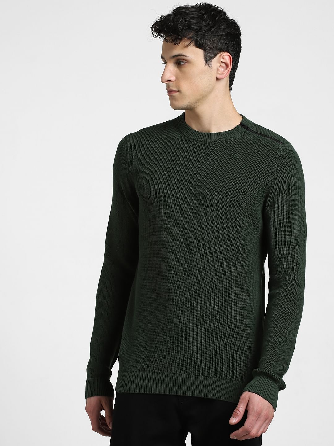 Green Knitted Sweater - Image 2