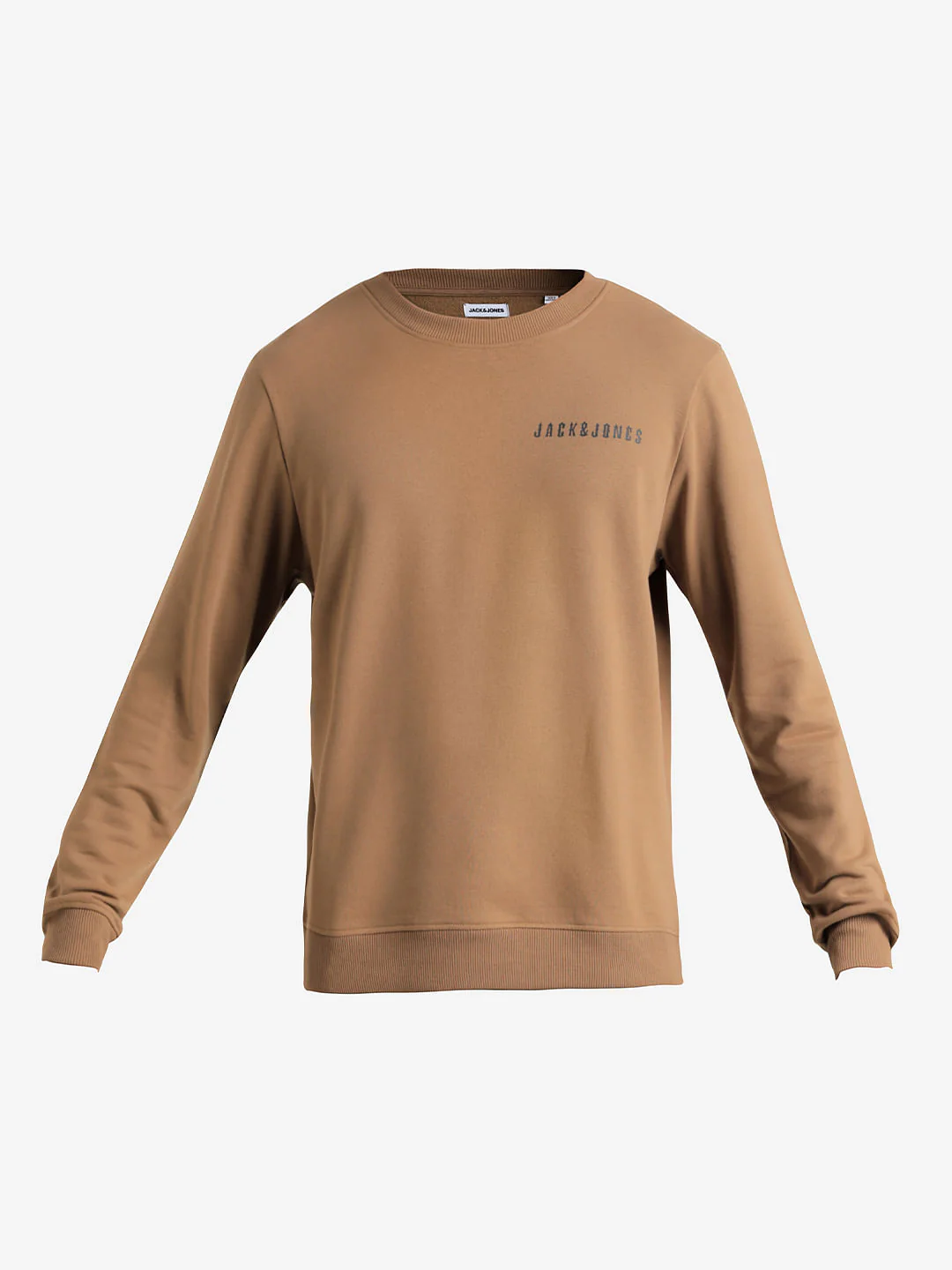 Brown Logo Text Print Sweatshirt - Image 8