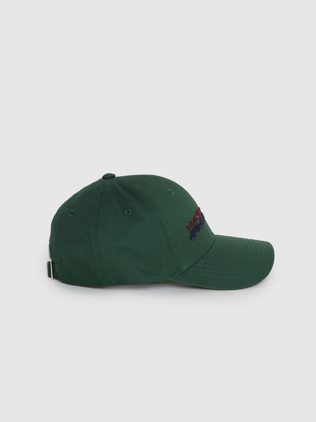 Green Logo Print Baseball Cap - Image 3