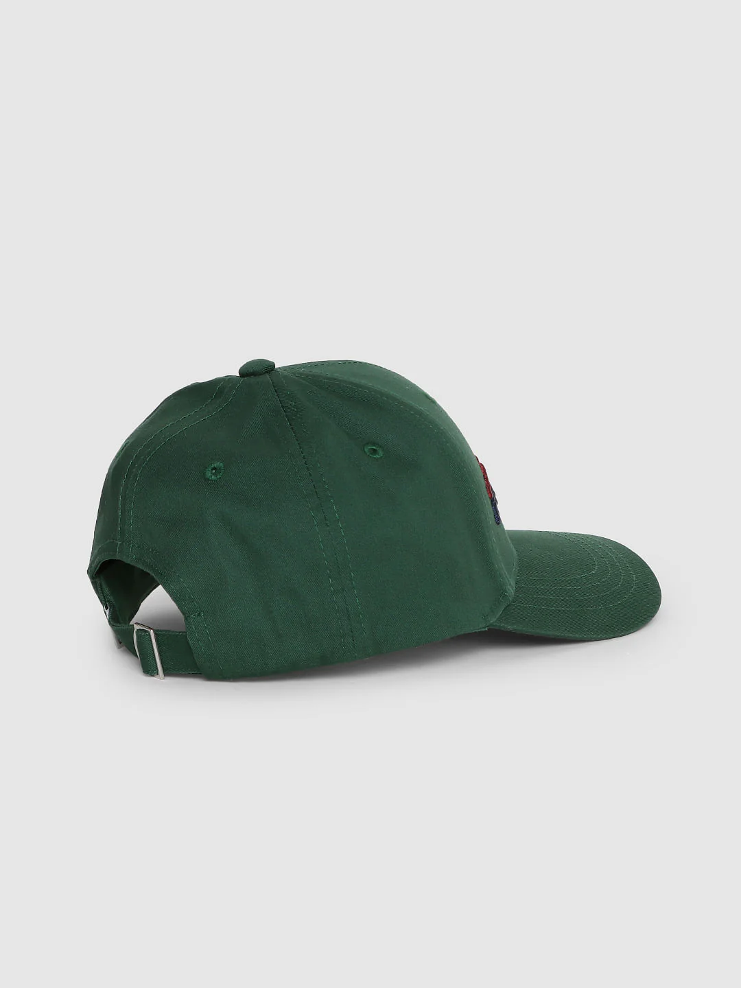 Green Logo Print Baseball Cap - Image 4