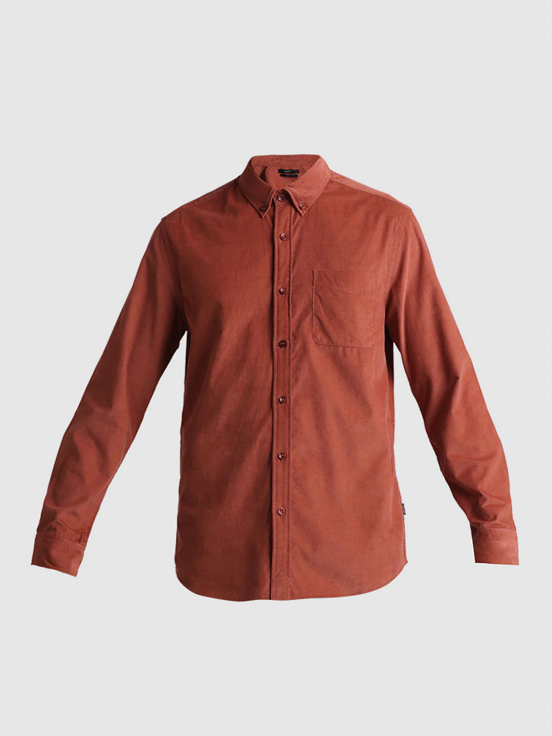 Red Corduroy Full Sleeves Shirt - Image 7