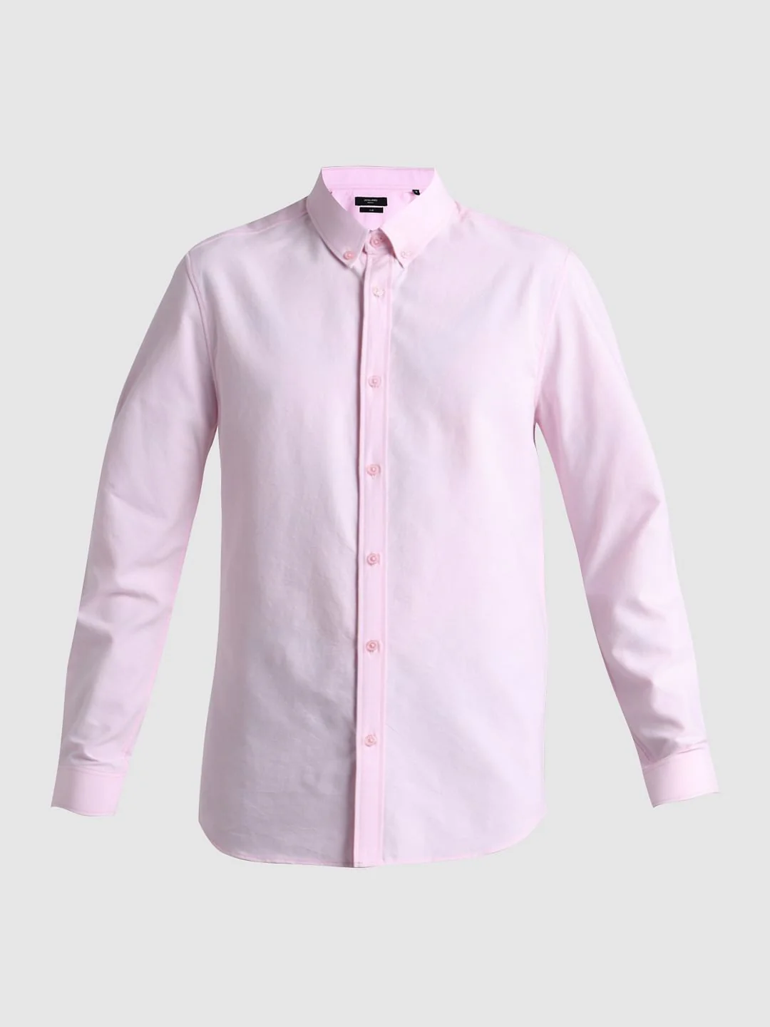 Pink Oxford Full Sleeves Shirt - Image 7