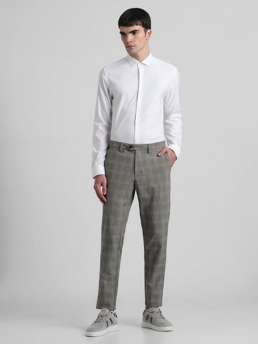 White Cotton Full Sleeves Shirt - Image 6