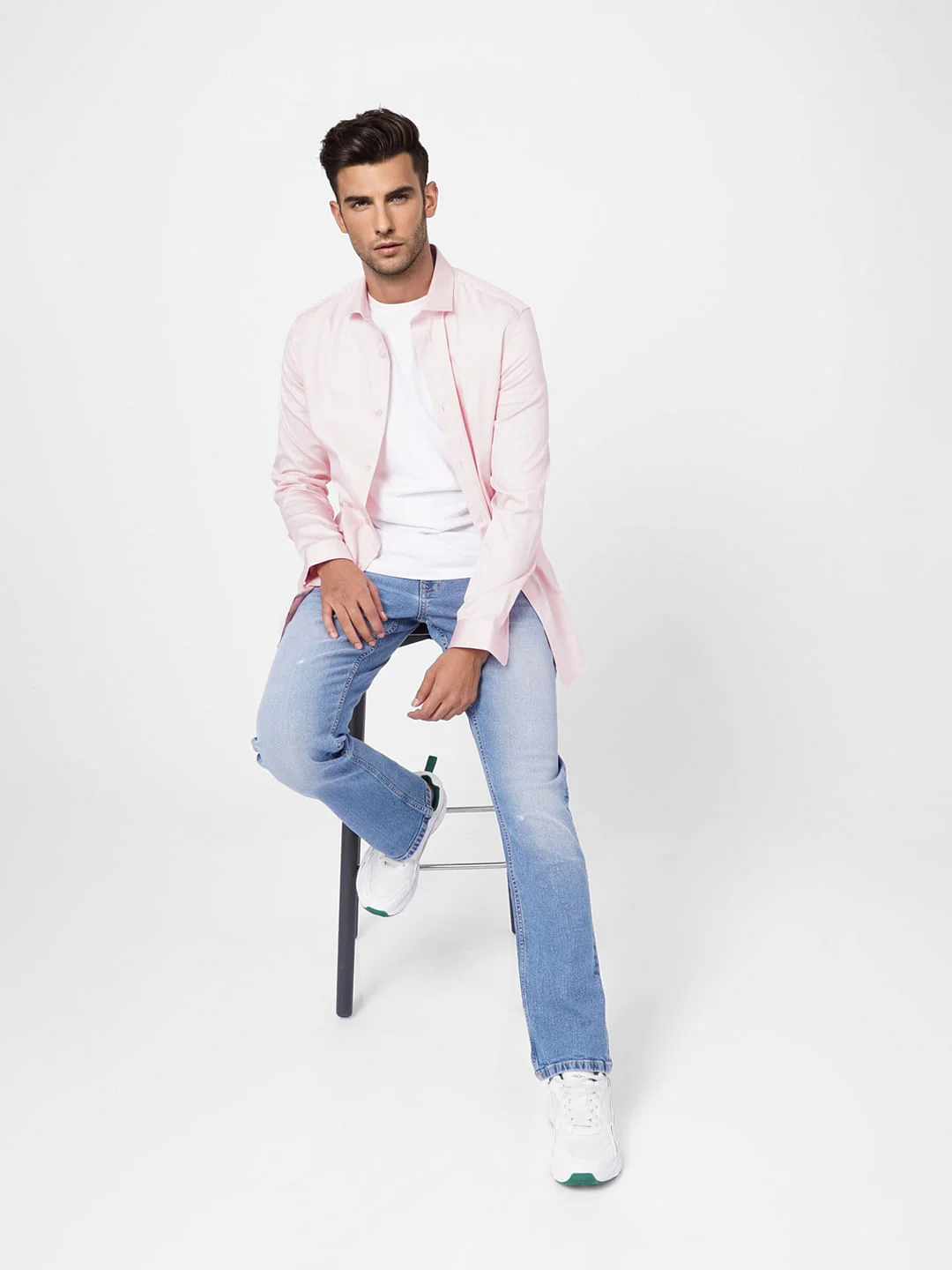 Pink Formal Full Sleeves Shirt