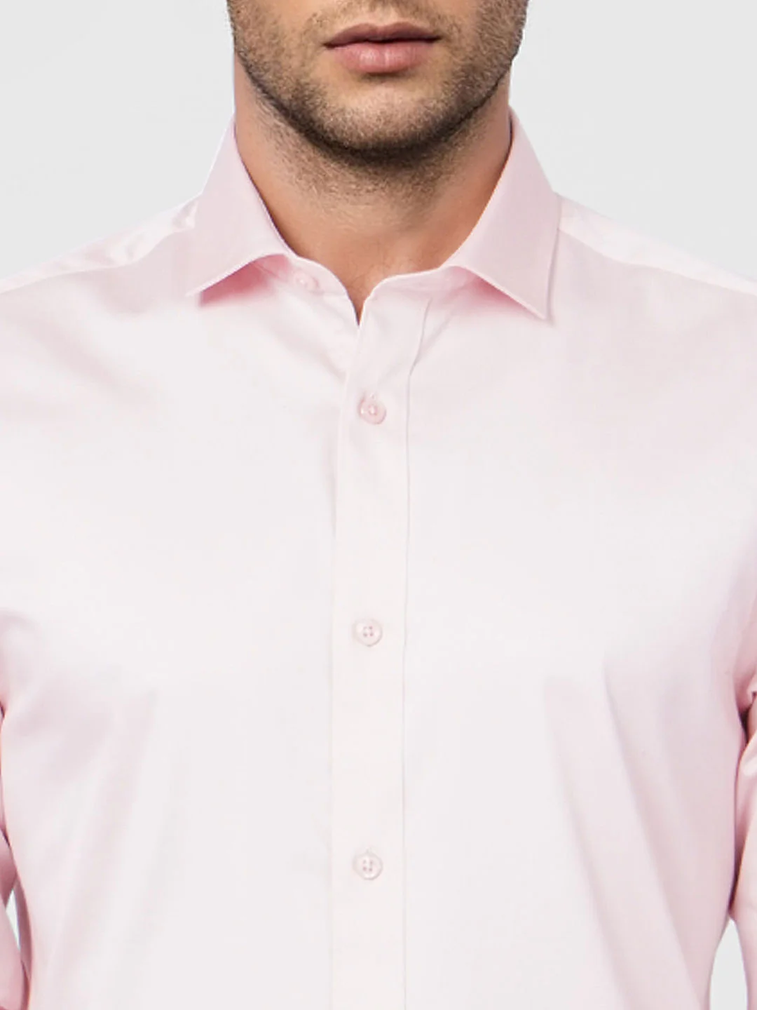 Pink Formal Full Sleeves Shirt - Image 5