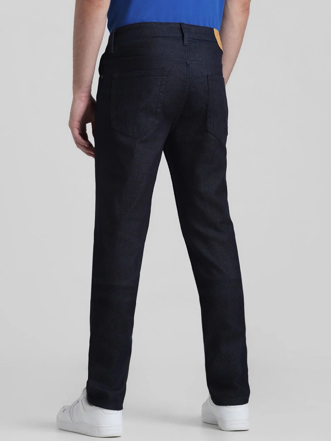 Dark Blue Low Rise Ben Skinny Fit Jeans - Image 3