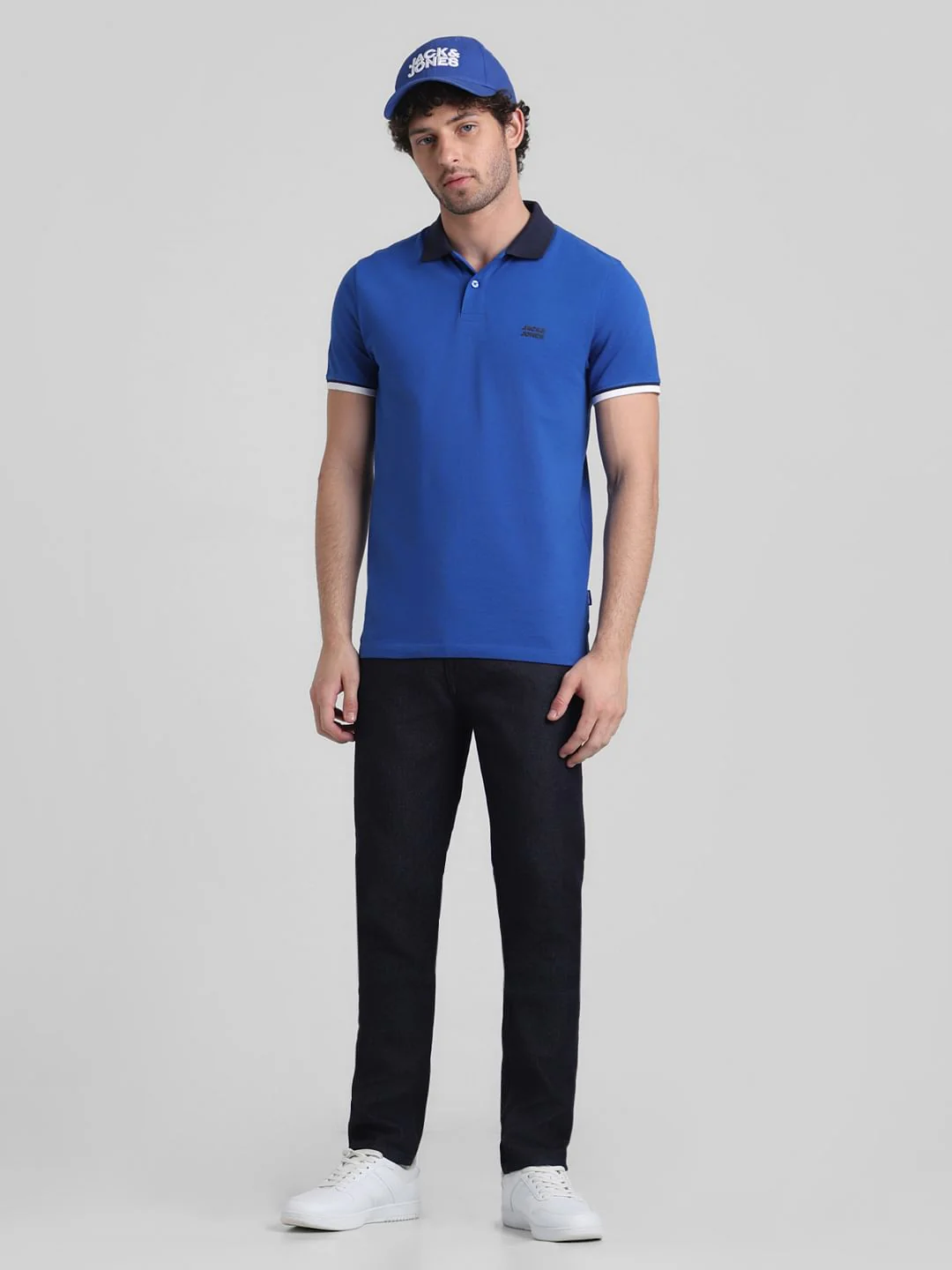 Dark Blue Low Rise Ben Skinny Fit Jeans - Image 5