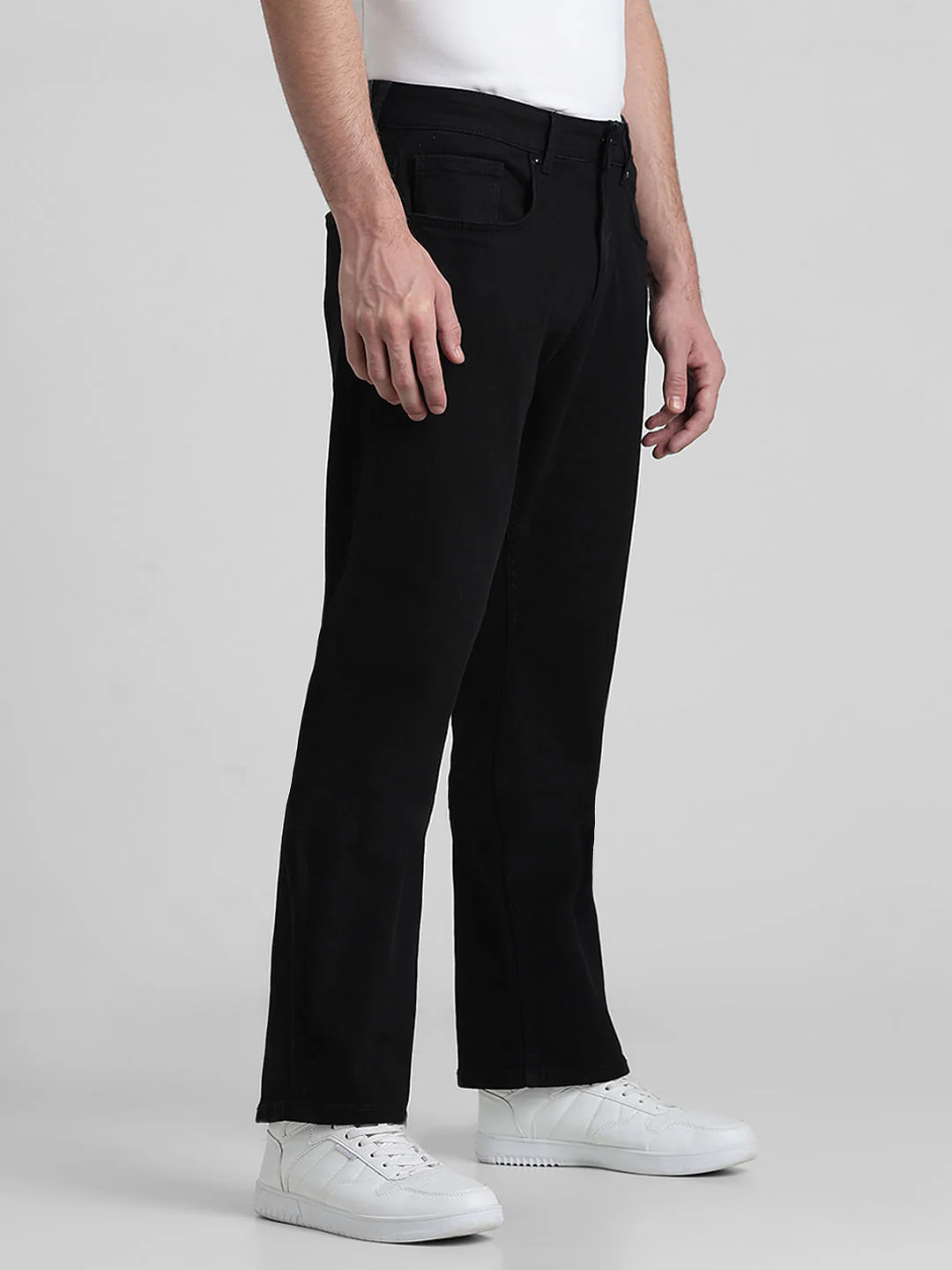 Black High Rise Ray Bootcut Jeans - Image 2