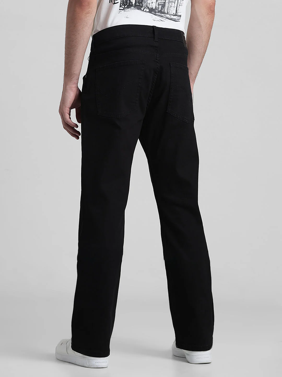 Black High Rise Ray Bootcut Jeans - Image 3