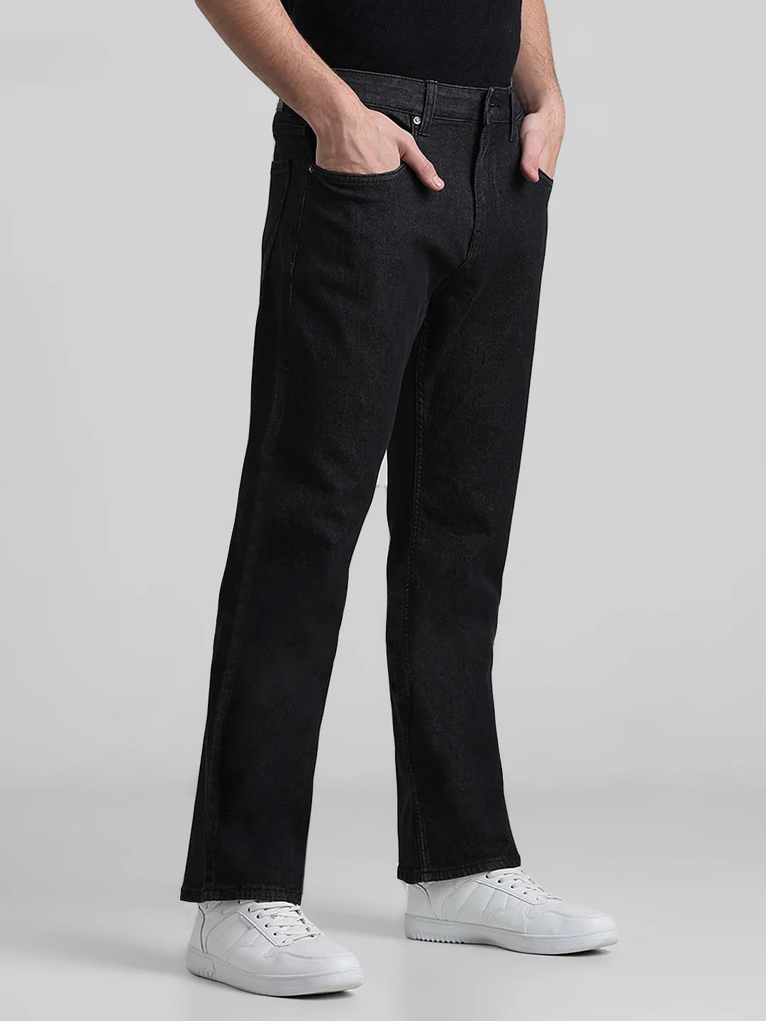 Black High Rise Ray Bootcut Jeans - Image 2
