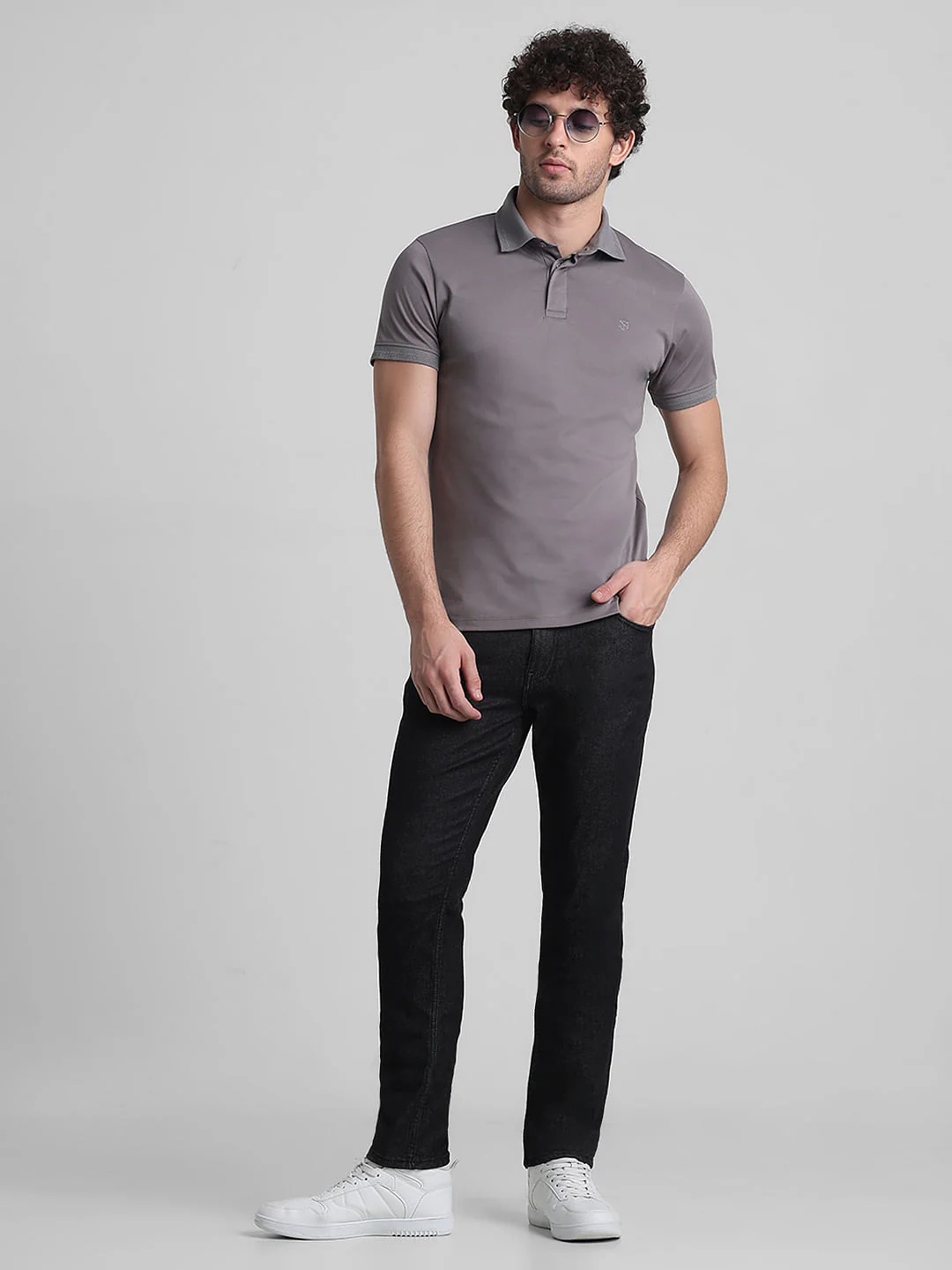 Black Low Rise Ben Skinny Fit Jeans - Image 5