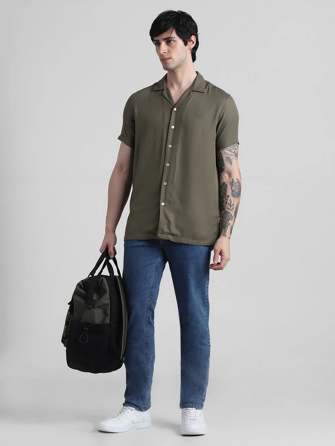 Blue Low Rise Washed Ben Skinny Jeans - Image 5