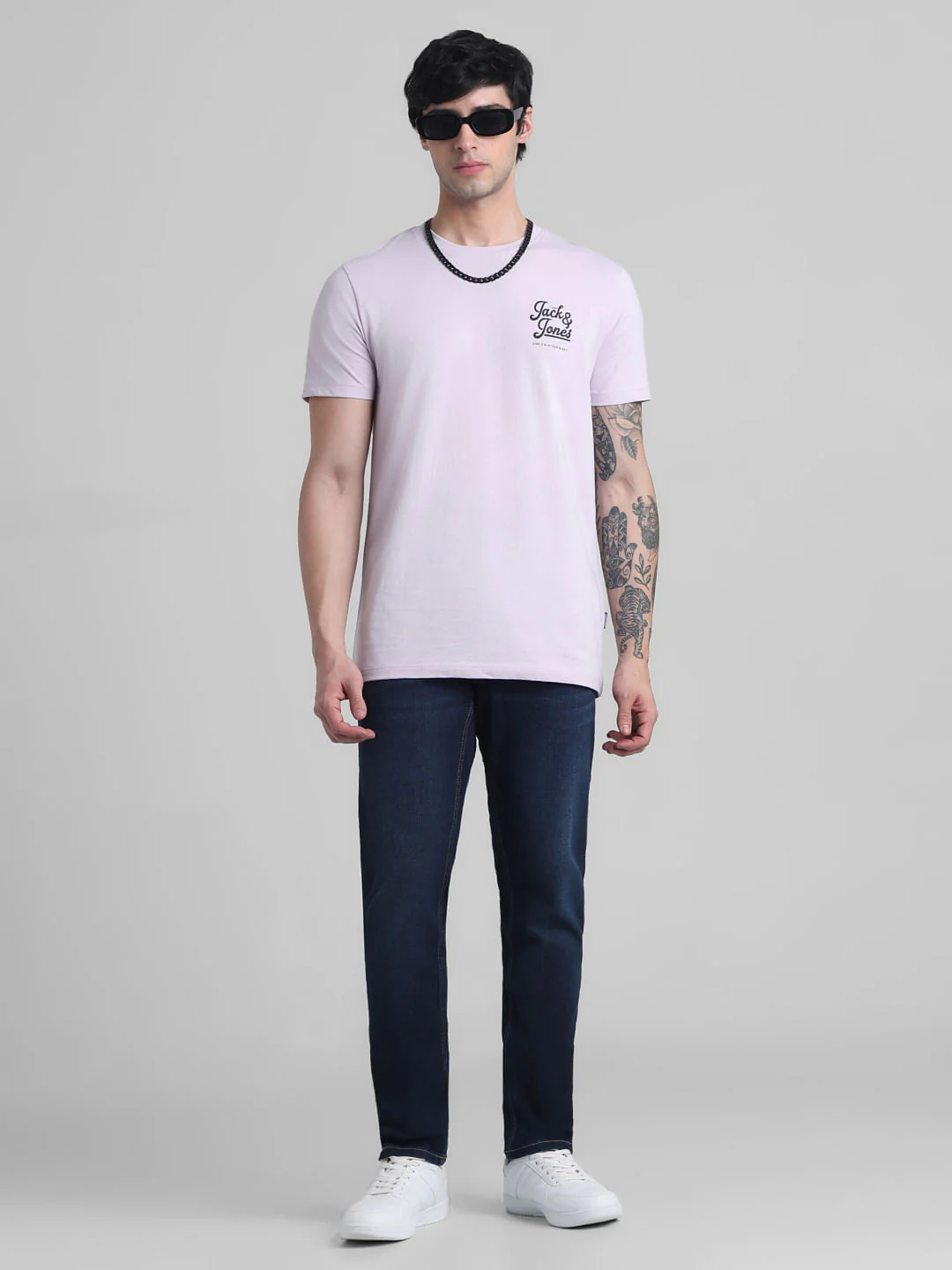 Blue Low Rise Glenn Slim Fit Jeans - Image 5