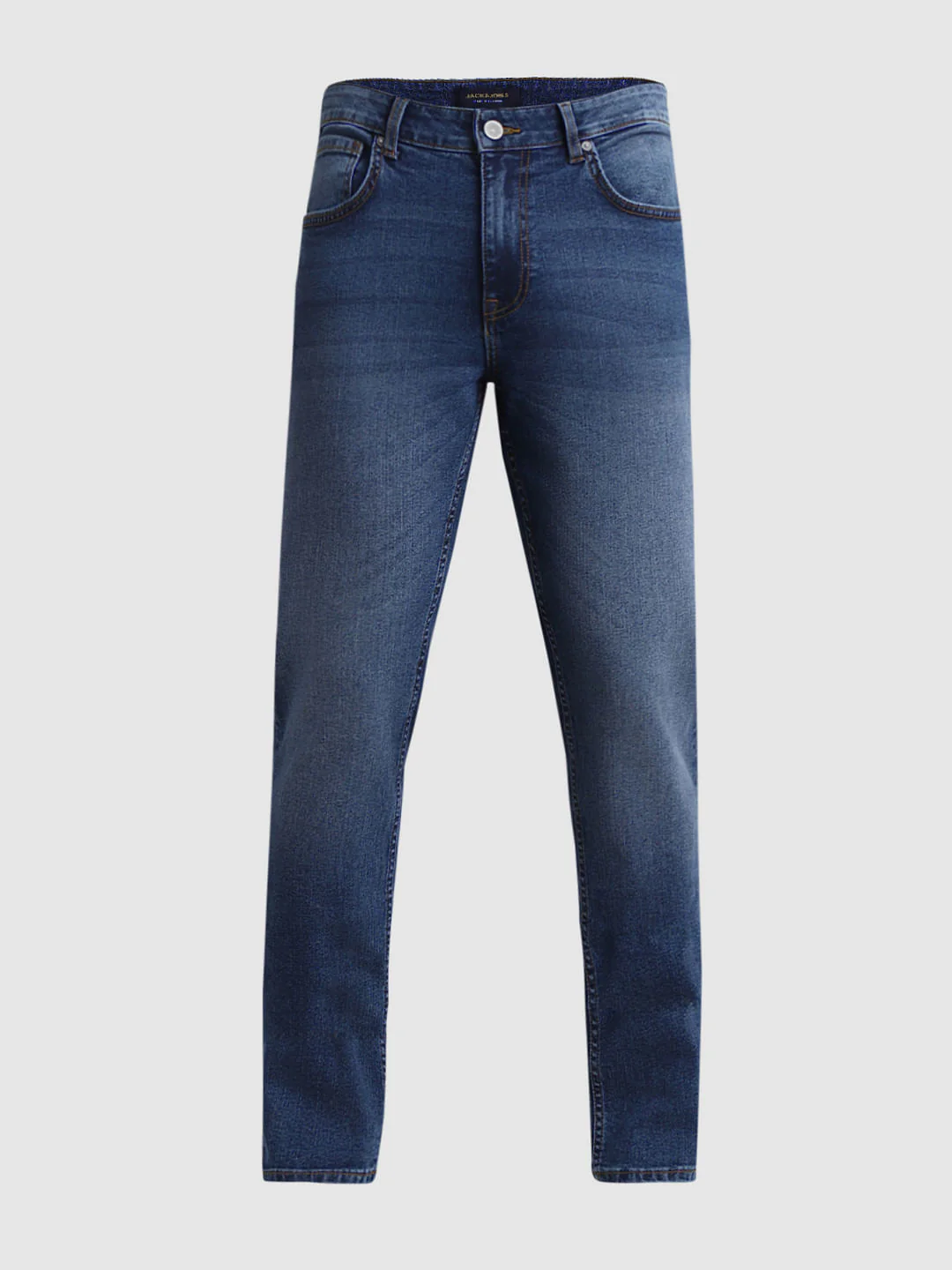 Blue Low Rise Washed Ben Skinny Jeans - Image 6