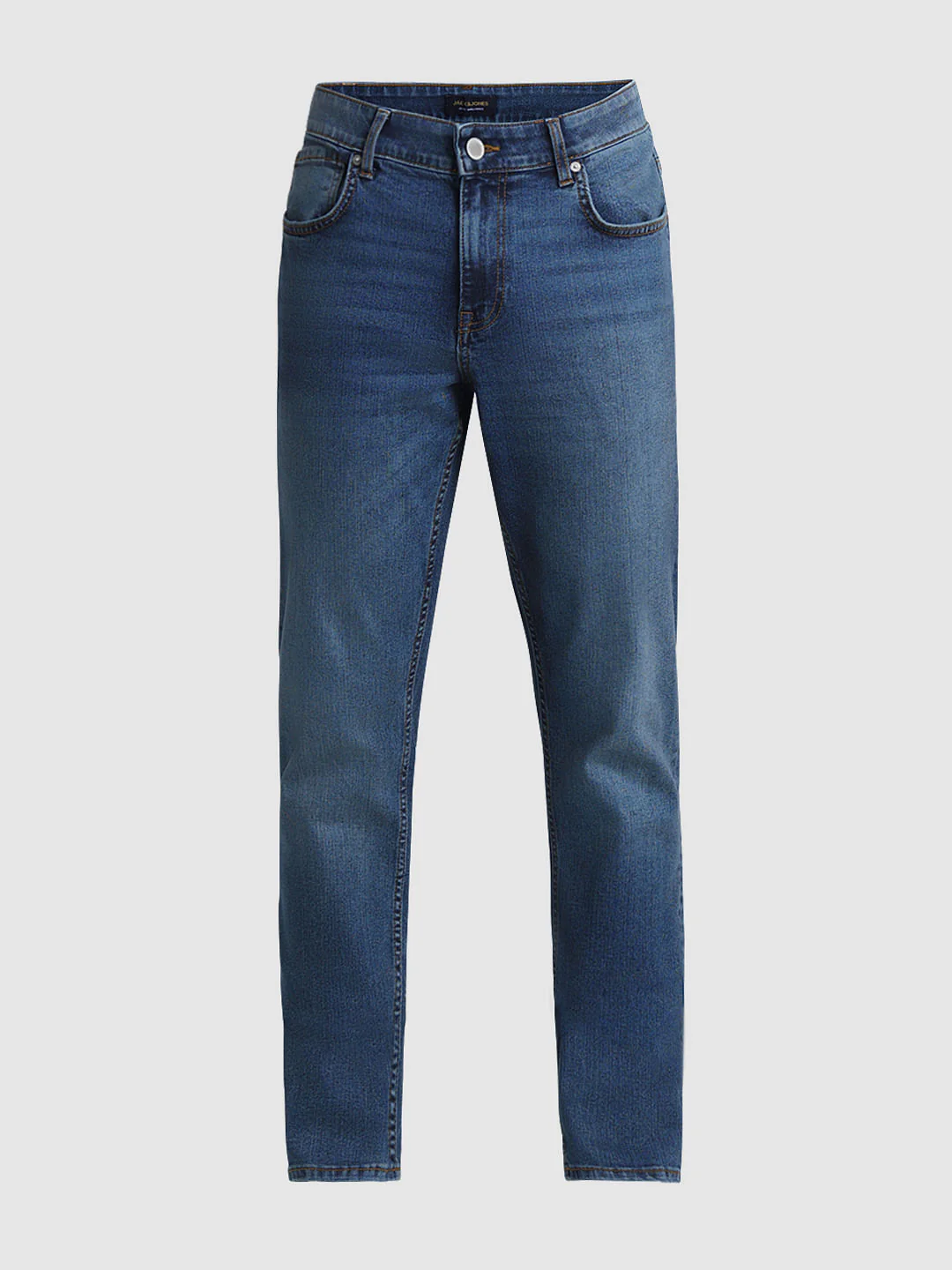 Blue Low Rise Washed Glenn Slim Fit Jeans - Image 6