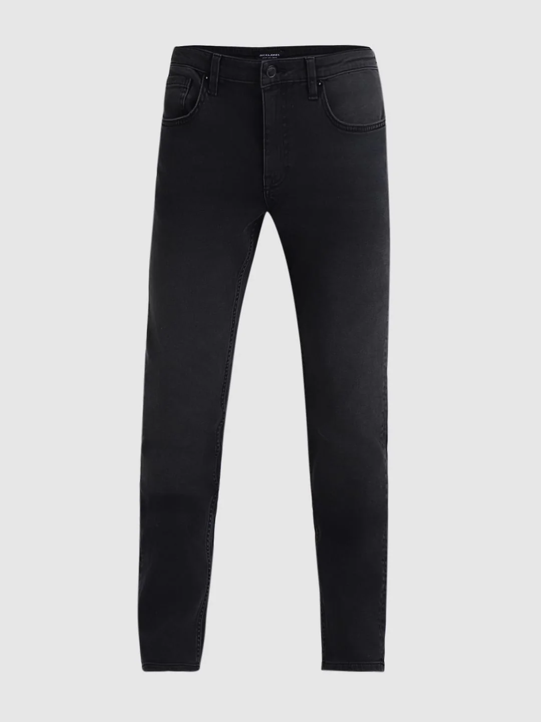 Black Low Rise Washed Glenn Slim Fit Jeans - Image 6