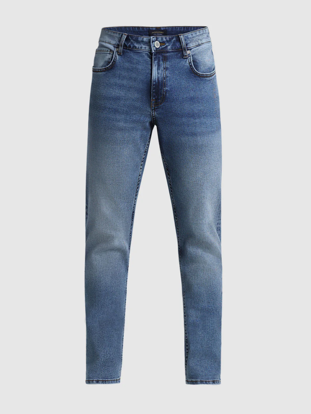 Light Blue Low Rise Glenn Slim Fit Jeans - Image 6