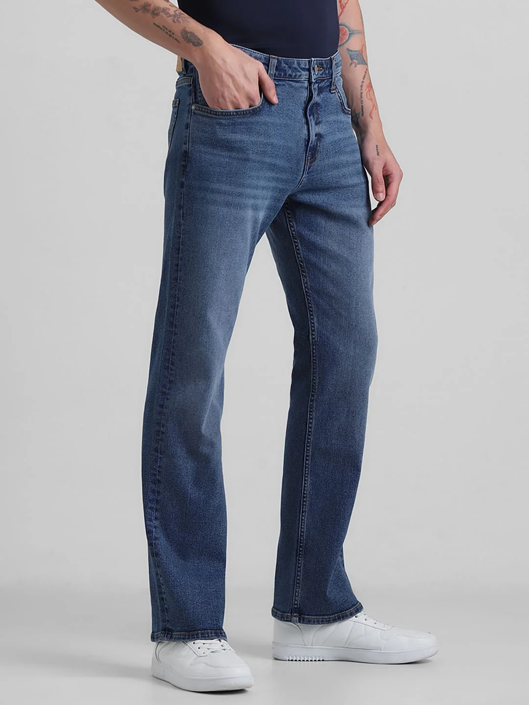 Blue High Rise Ray Bootcut Jeans - Image 2