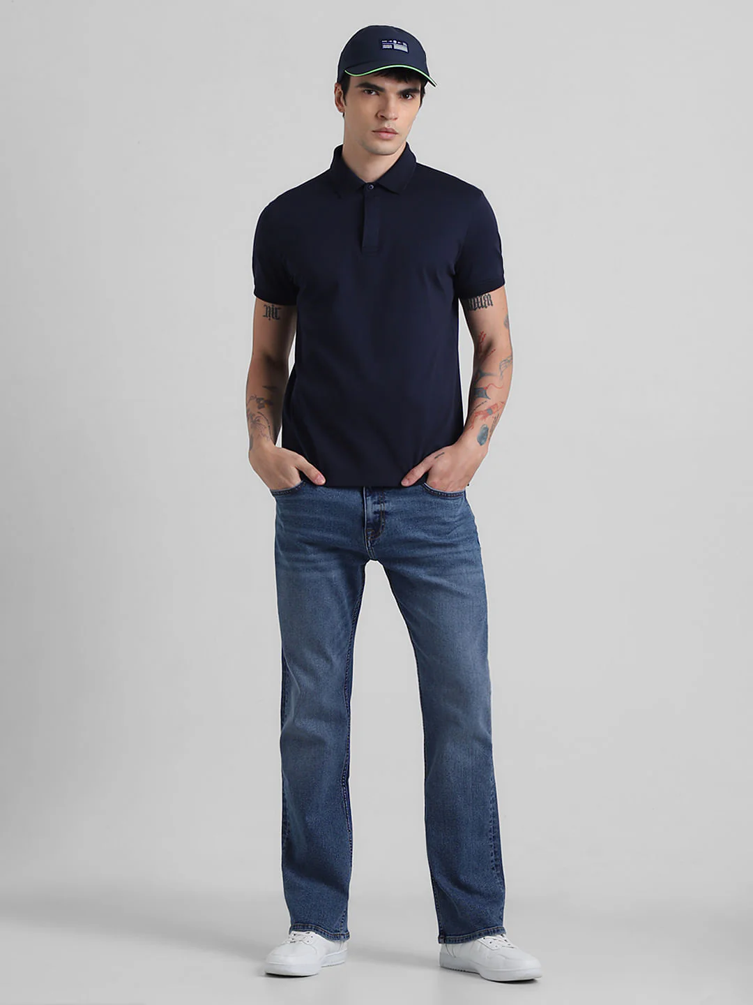 Blue High Rise Ray Bootcut Jeans - Image 5