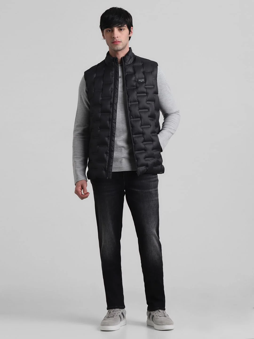 Black Puffer Vest - Image 6